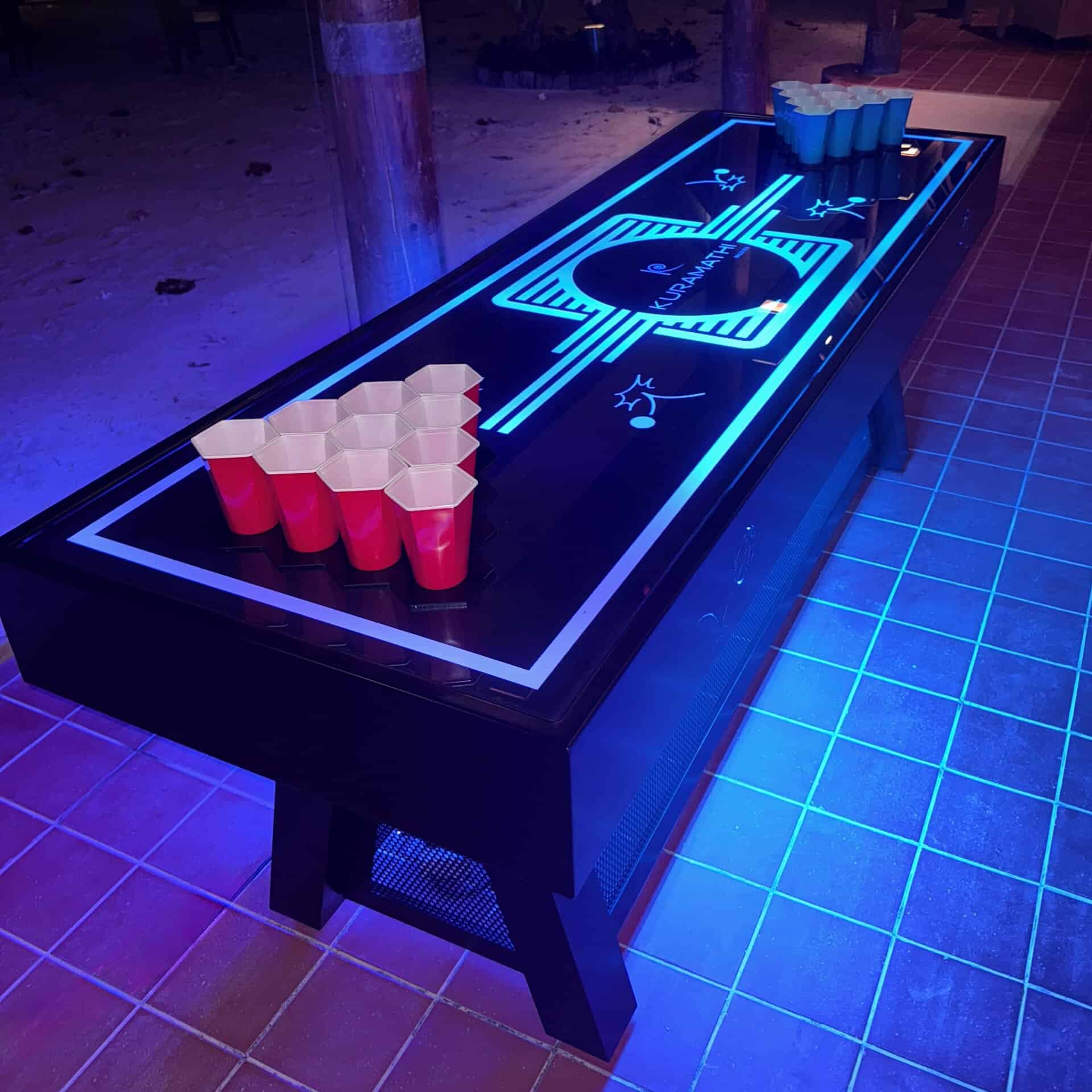 LED Beer Pong Table