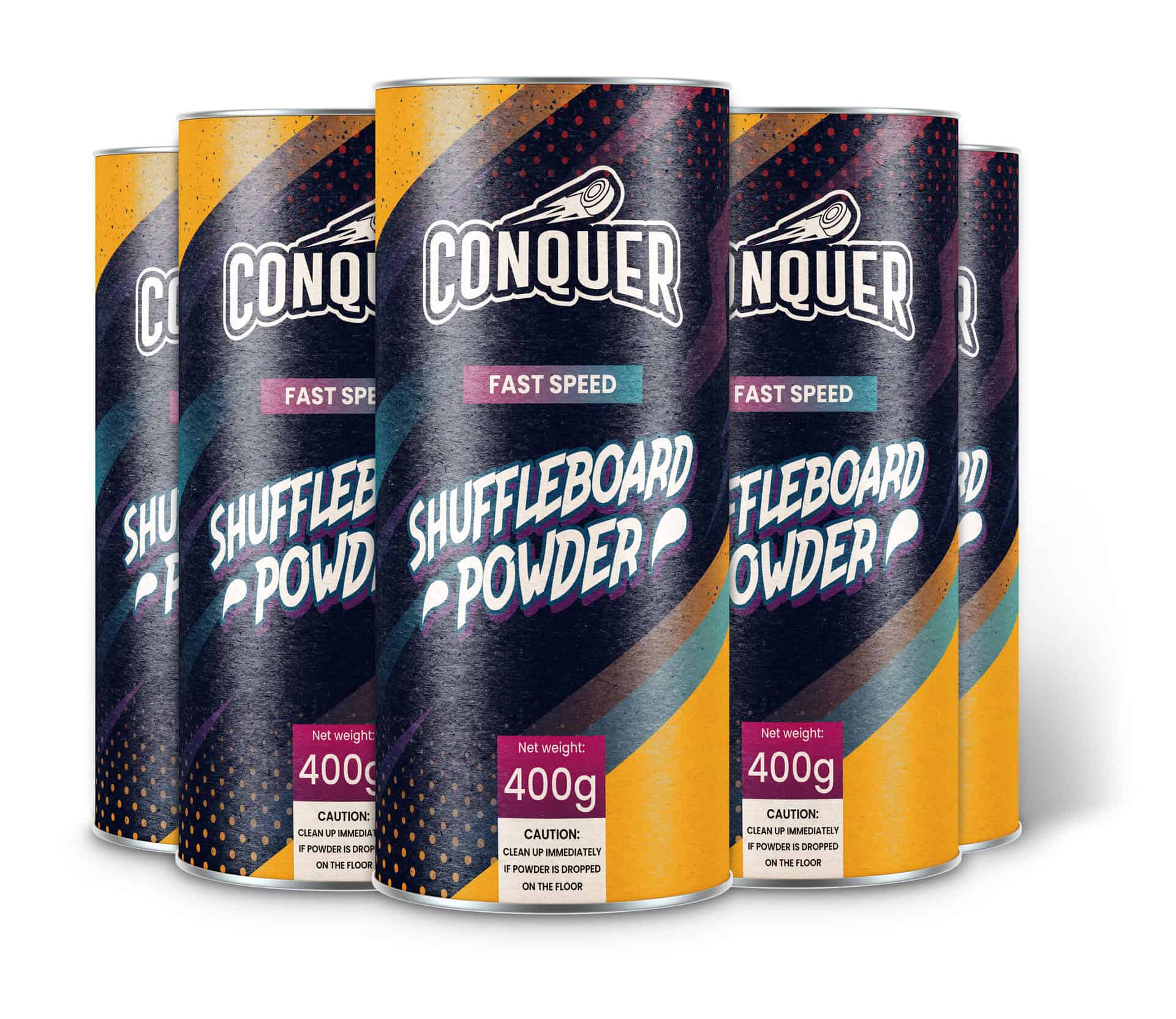 Fast Speed Shuffleboard Powder Nut-Free x12 Bottles
