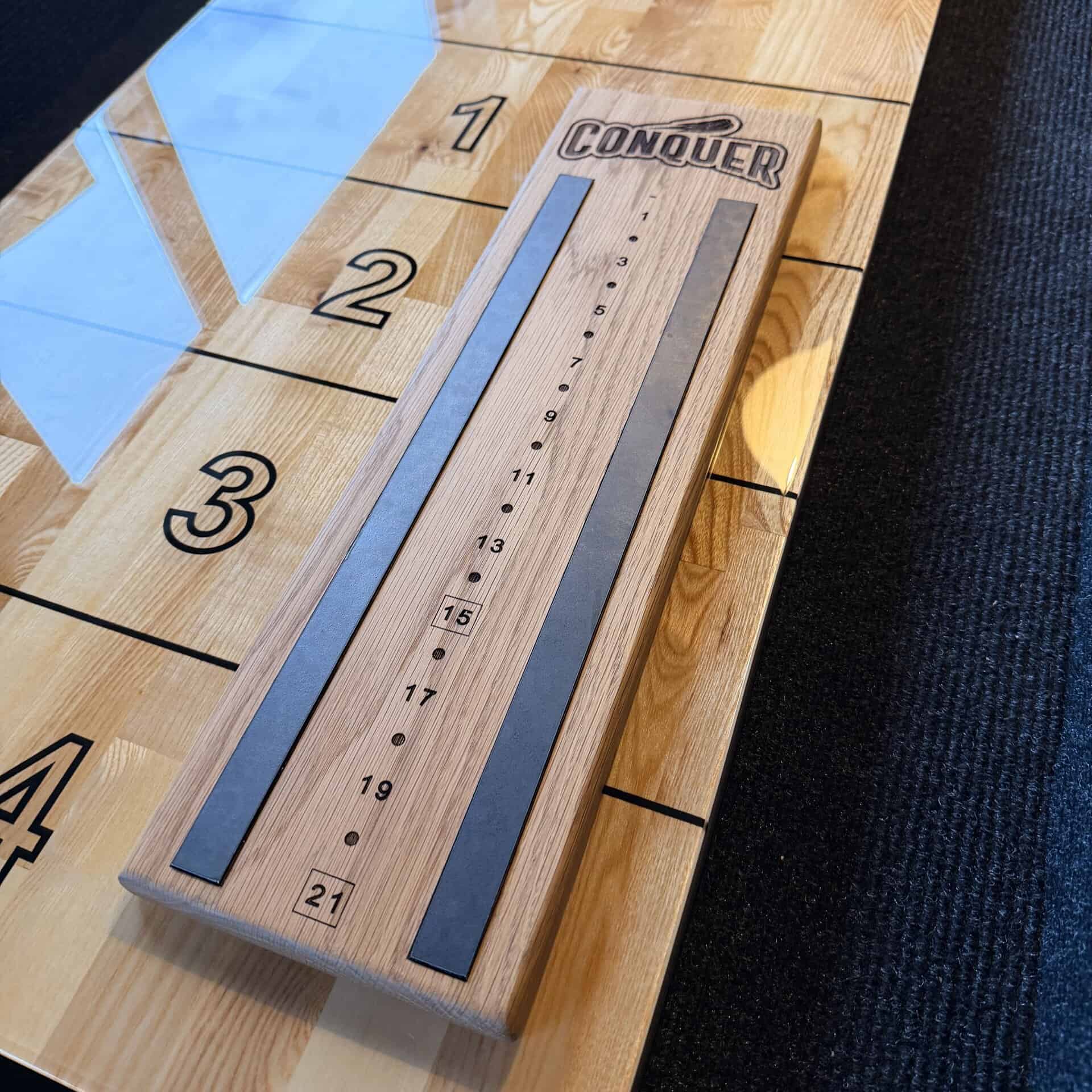 Shuffleboard Wall Mount Scoring System